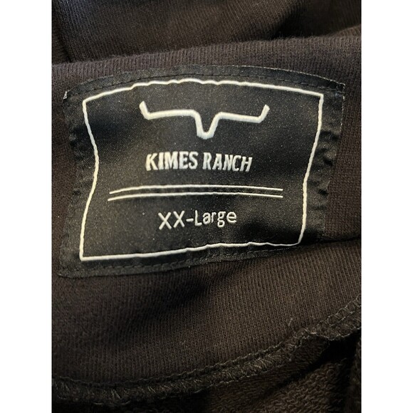 Kimes Ranch Hoodie NEW with men’s Tag XXL Layton 22 Dark Red 100% Cotton … - Picture 8 of 10